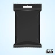 Blank white plastic sachet N8