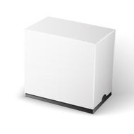 White Product Package Box Illustration N22
