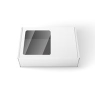 White Product Package Box Illustration N23