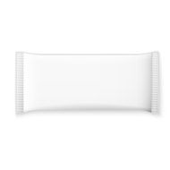 Blank white plastic sachet N10