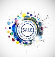 grunge sale banner
