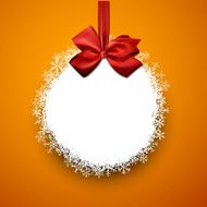 Paper christmas ball N2