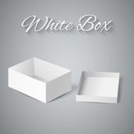 White gift carton box N5