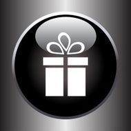 Vector icon of present box N2