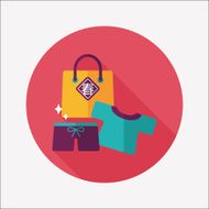 Chinese New Year SALE flat icon with long shadow eps10 N12