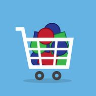 Shopping Cart Full Of Objects N2