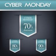 Cyber monday sales web elements N6