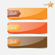 Sale banners vector N3