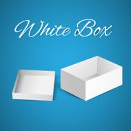 White gift carton box N8
