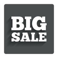 Big sale sign icon Special offer symbol N7