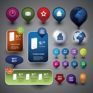 Collection Of Website Elements