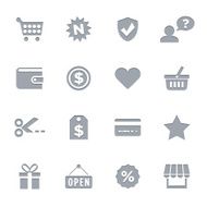 Shopping Icons N200
