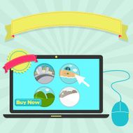 Choosing the destination of trip online