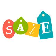 Vector Sale Tags N4