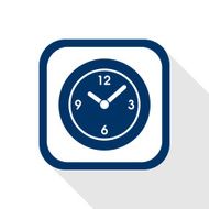 time flat icon