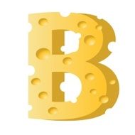 cheese letter B N2