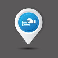 Credit card sign vector N4