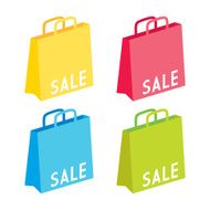 Colorful Sale Goodie Bags