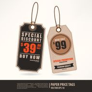 Vintage Style Price Tags N10