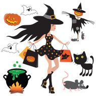 Halloween vector illustration N4