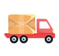 Vector Delivery Truck Icon N3
