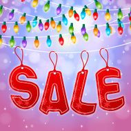 Colorful New Year Sale
