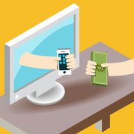 Online purchase cell phone