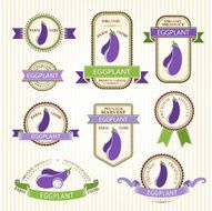 Eggplant labels