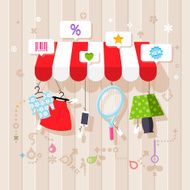 Shopping vector illustration N2