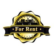 Elegant Real Estate Letting Agency - For Rent- stamp