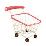 Vector Shopping Cart Illustration