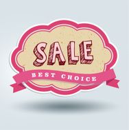 Sale labels Vector N45