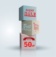 Sale labels Vector N46