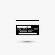 Vector black web icon on white background Eps10 N31