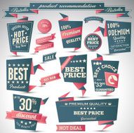 Set of retro product recommendations N4