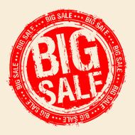 Big sale stamp