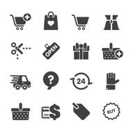Shopping and Logistics - Simple Icons N3