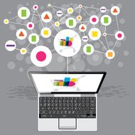 Laptop PC online retail shopping
