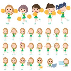 Green Cheerleader N2