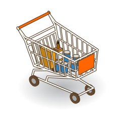 Isometric Shopping Cart N2