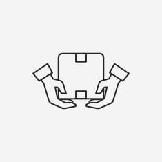 logistics freight line icon N110