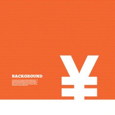 Yen sign icon JPY currency symbol N7