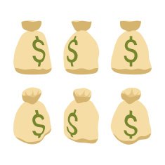 Bags full of money