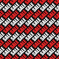 sale text seamless pattern N2