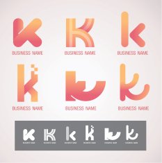 Logo and Symbol design K concept