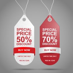 Vintage Sale Tags