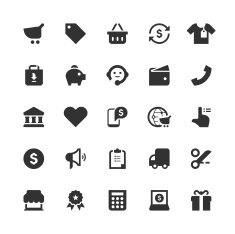 Shopping Icon Set N51