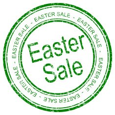 Easter Sale rubber stamp N3
