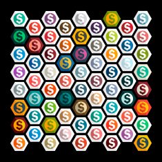 Flat design money N4