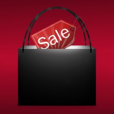 SALE Bag Design 3d elements design